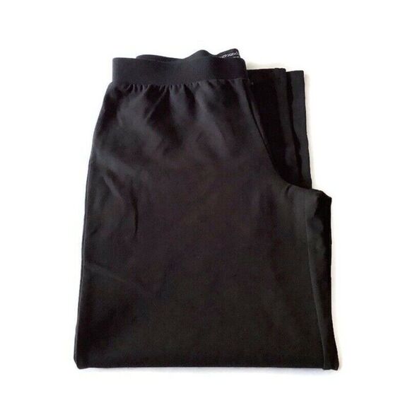 Soft Surroundings Small Petite Black Ponte Knit Pullon Pants Elastic Waistband - Picture 2 of 8